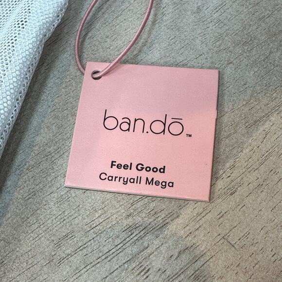 ban.do Feel Good Carry All Mega 5 Piece Gym Essential Zipper Bags New - Picture 5 of 16